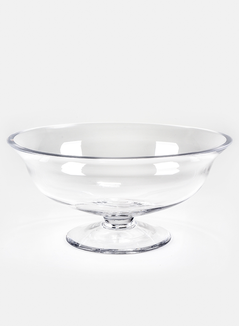 10 ½in Glass Table Bowl
