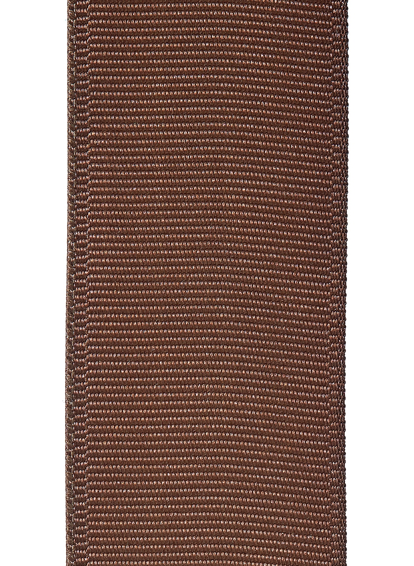 brown grosgrain ribbon