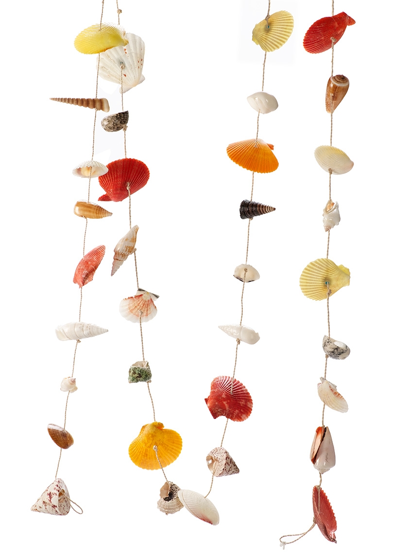 Mixed Seashells Garland Beach Wedding Decor Event Party Supplies