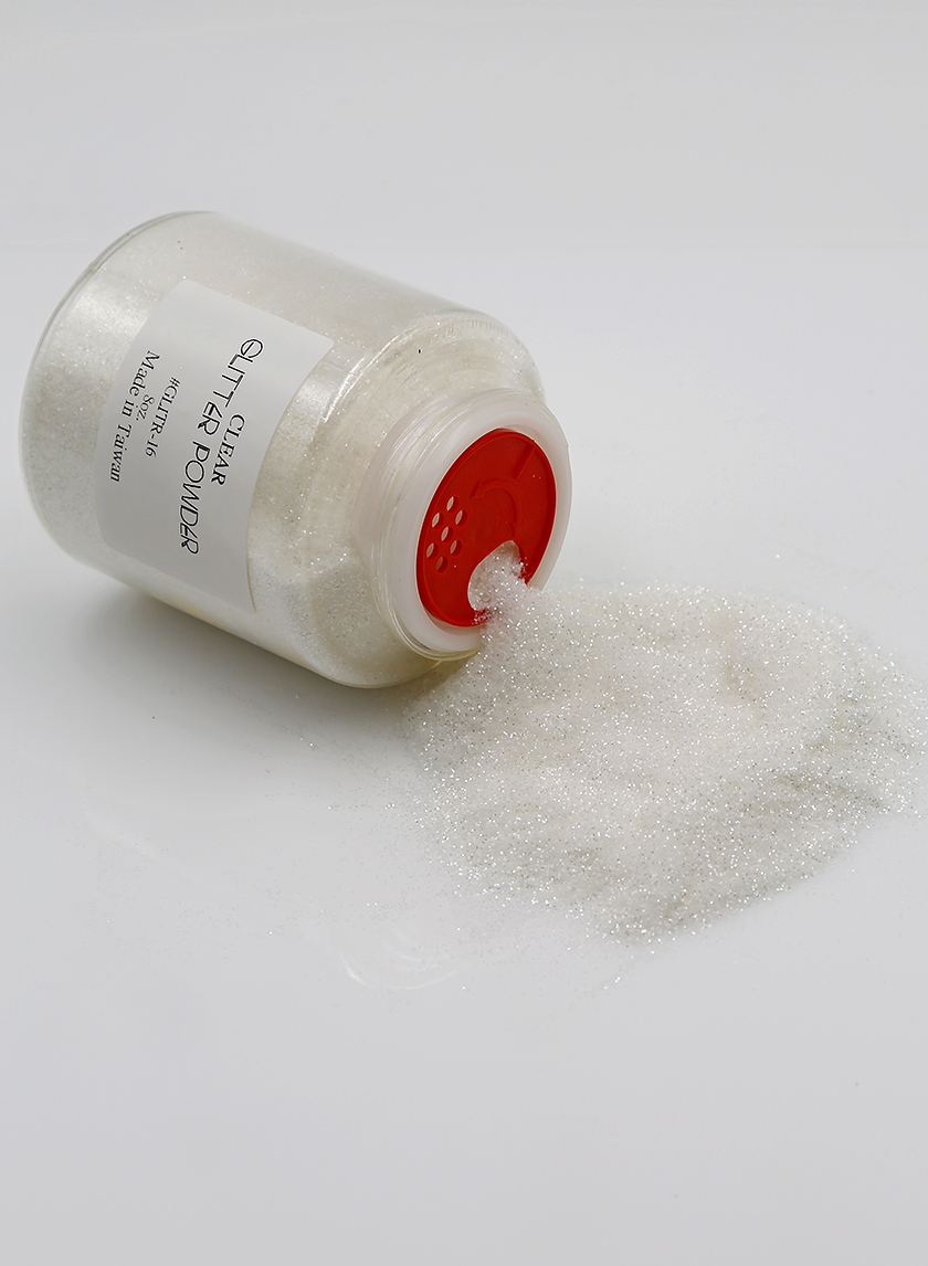 8oz Clear Glitter Powder