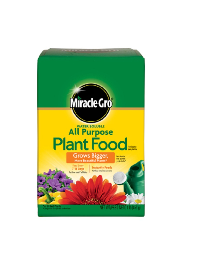 1lb Miracle-Gro Water Soluble All Purpose Plant Food