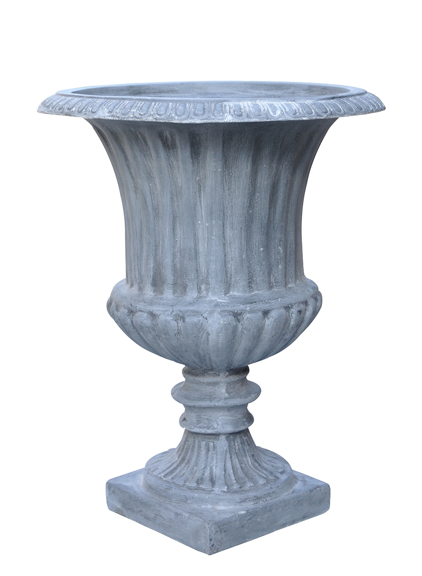 18in Zinc Urn