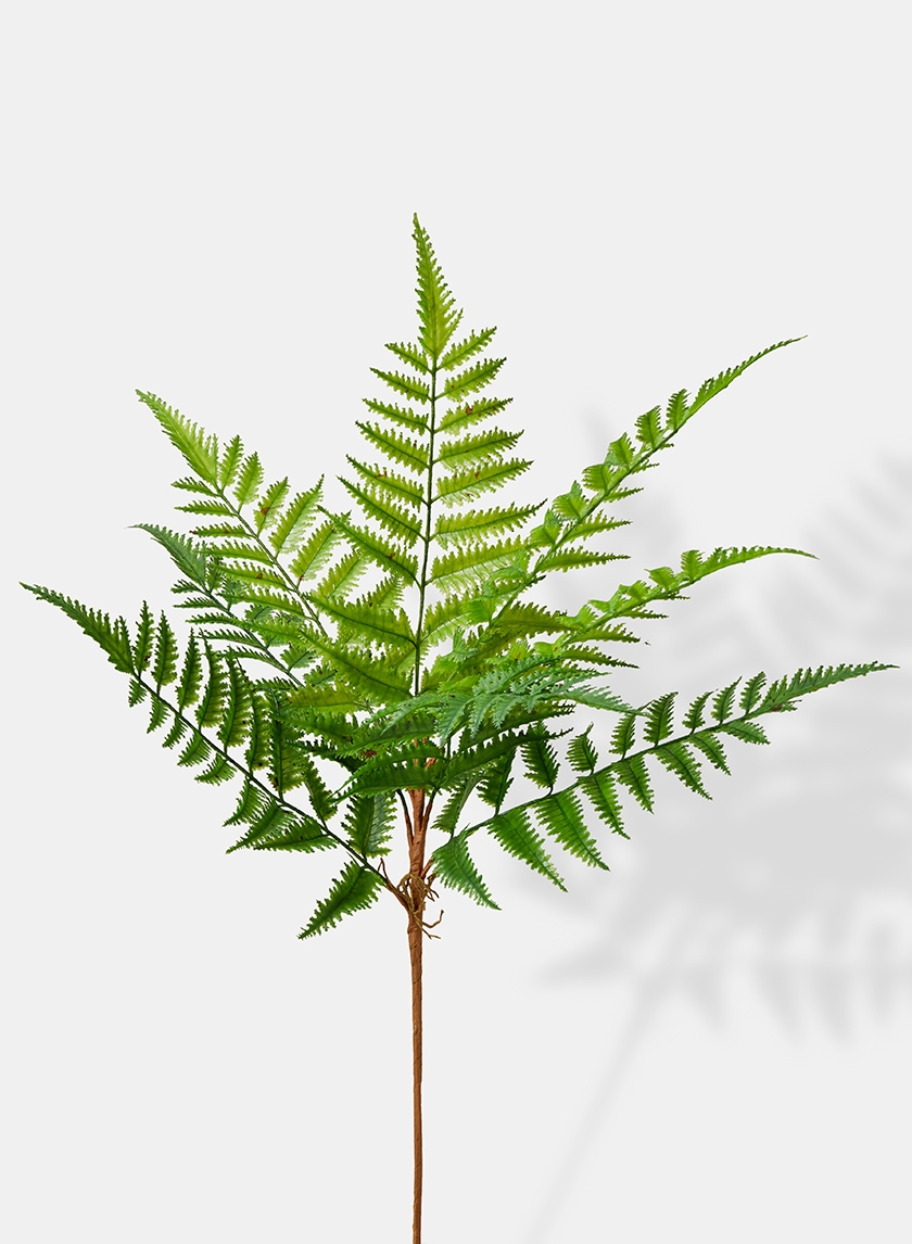 fern bush fake plants florist supplies