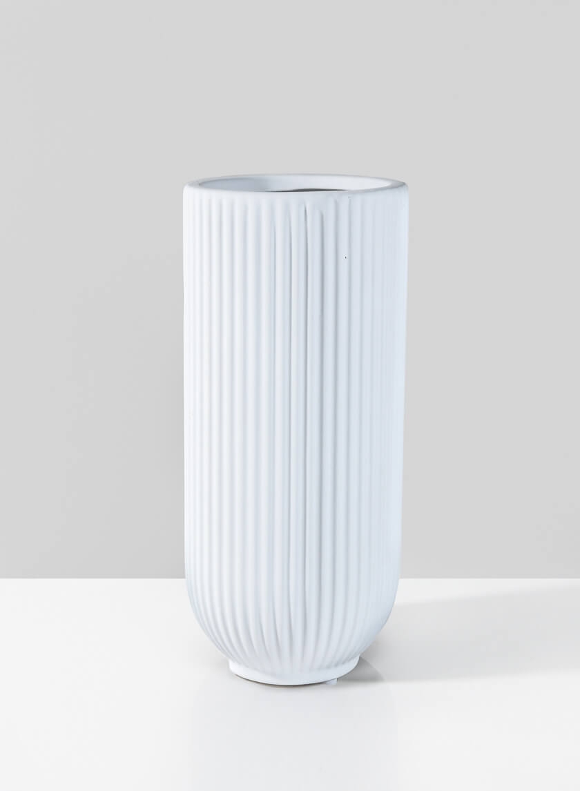 Oslo Large White Vase