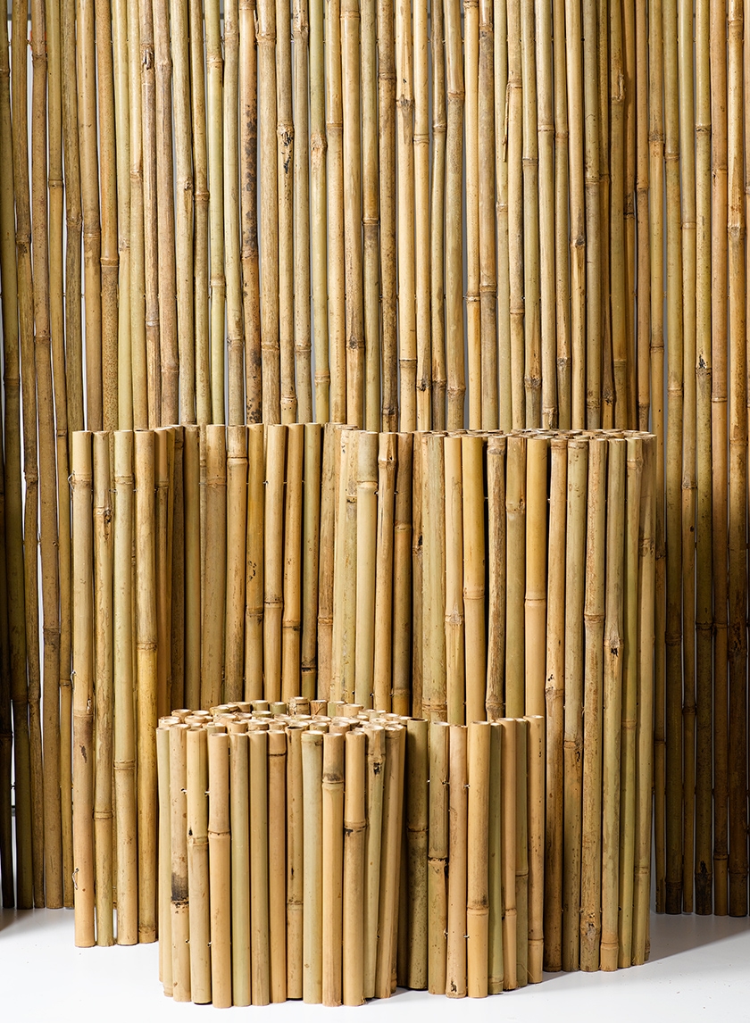 Inside-Wired Bamboo Fences