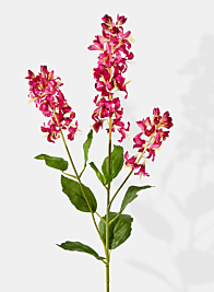 pink silk flowers