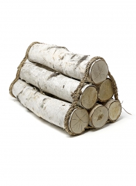 18 1/2in Firewood Bundle, Set of 6