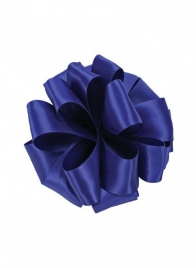 5/8in & 1 1/2in Royal Blue Double Face Satin Ribbon
