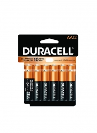 Coppertop Duracell AA Battery, Pack of 12 24895