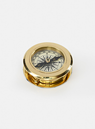 Colonial Brass Magnifying Compass