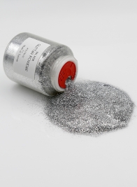 8oz Silver Glitter Powder