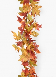 Fall Colors Maple Leaf Garland