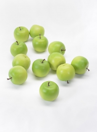 Mini Green Apples, Set of 12