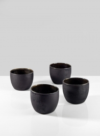 Charcoal Frost Bowl, Set of 4