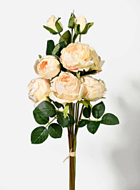 Tall Pastel Yellow Roses Bouquet