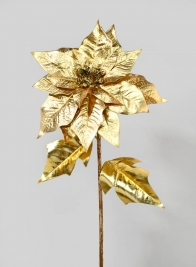Pale Gold Poinsettia Stem
