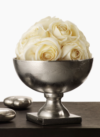 8in Nickel Footed Bowl