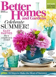better homes and gardens june 2016 cover