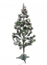 6ft Fiber Optic Pine Needle Christmas Tree