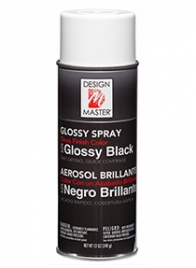 design master colortool spray paint Glossy Black CAM-0625