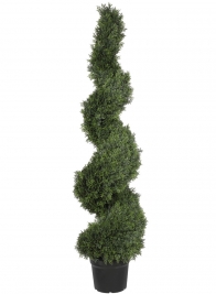 5ft Faux Cypress Spiral Tree