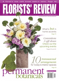 florists review may 2013 permanent botanicals