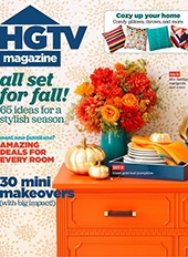 HGTV magazine October 2015 Fall
