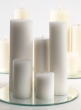 3 x 4in Ivory Pillar Candle