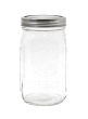1 Quart Ball Wide Mouth Mason Canning Jar, Pack of 12