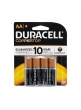Coppertop Duracell AA Battery, Pack of 4