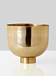 10in Gold Compote Bowl