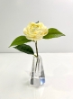 Hexagon Tapered Crystal Vase