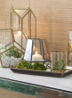 6 ¼in Tapered Hexagon Lantern