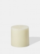 4 x 4in Ivory pillar Candle