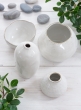 4in Freeform Edge Ceramic Potter's Bowl, Set of 4