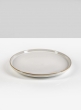 8 ½in White Ceramic Plate