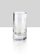 2 x 4in Clear Glass Cylinder, Set of 4