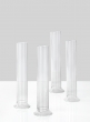 8in Pedestal Bud Vase, Set of 4