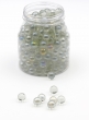 Clear Luster Glass Marbles 3lb Bag