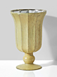 Provence Antique Ivory & Rust Glass Urn