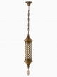 antique gold ottoman hanging lamp