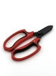 7in Red & Black Floral Scissors