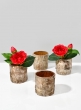 3in Birch Bark Glass Vase