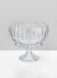 9in Arctic Ice Glass Compote
