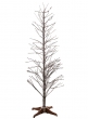 6ft Snowy Branch Christmas Tree With Warm White L.E.D. Light Tips