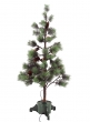4ft Fiber Optic Pine Needle Christmas Tree