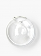 4 ¾in Glass Ball Wall Vase