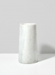 10in White Marble Tuscan Column Vase