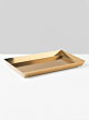 12 x 7in Rectuangular Le Mans Gold Tray