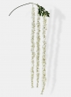 white wisteria silk flowers